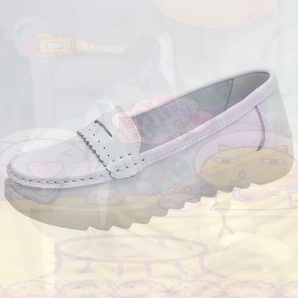 Formal Women Daily Wear Slippers - Mocassim condução tênis adolescentes skate sapatos