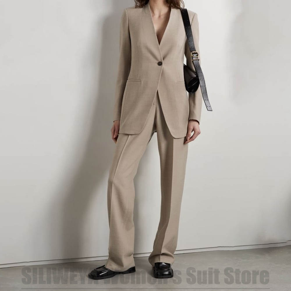 Women Formal Wear Tailor - Terno feminino moda decote em v