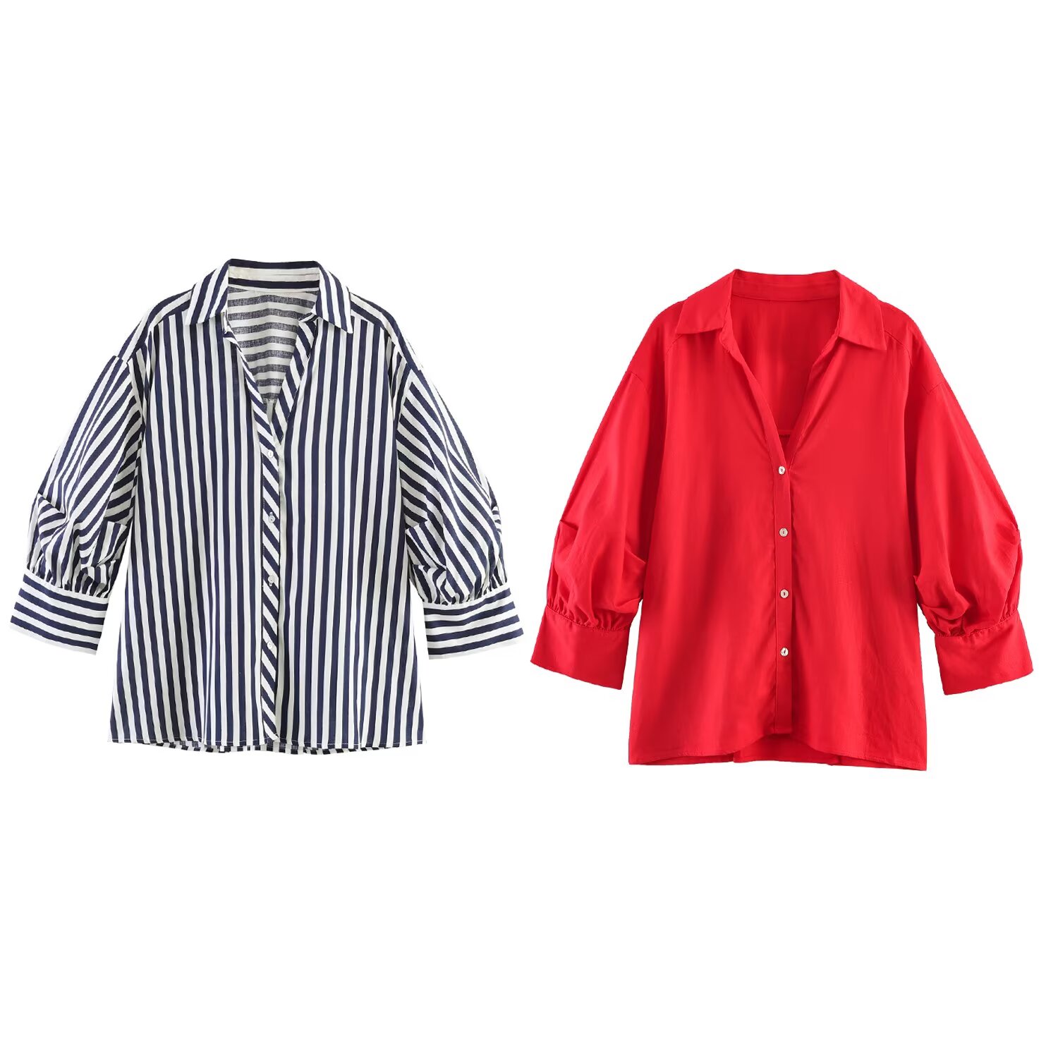Women'S Formal Wear Suit - Willshela Blusa Feminina Elegante com Bolsos,