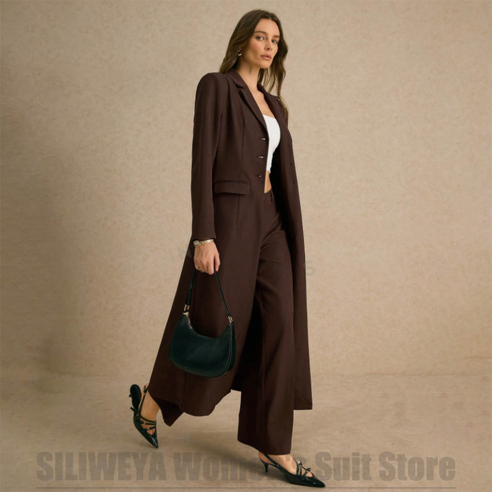 Women Formal Wear Tailor - Moda feminina terno 2 peças mangas