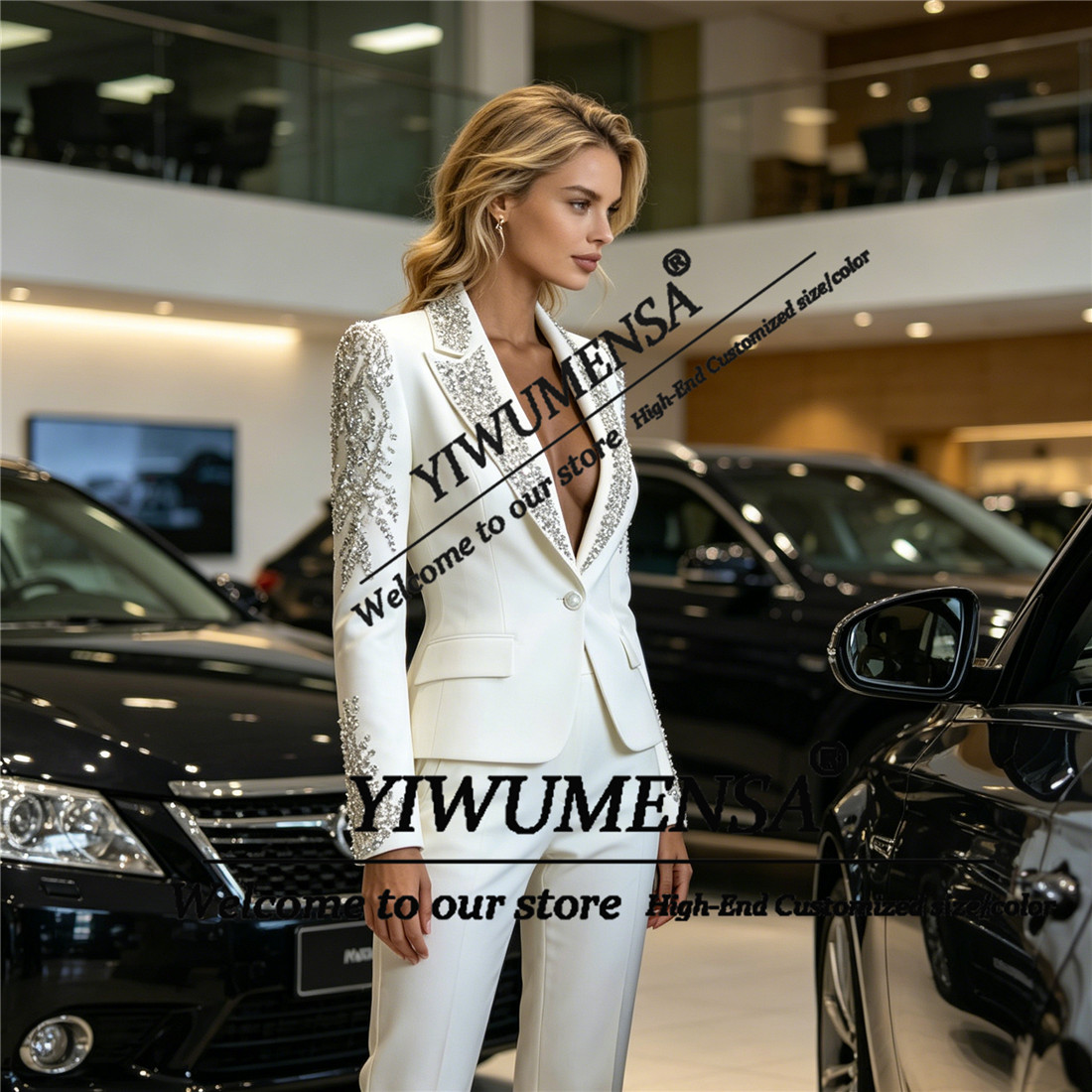 Conjuntos de Luxo Femininos de - Women'S Formal Wear Suit avaliação e preço