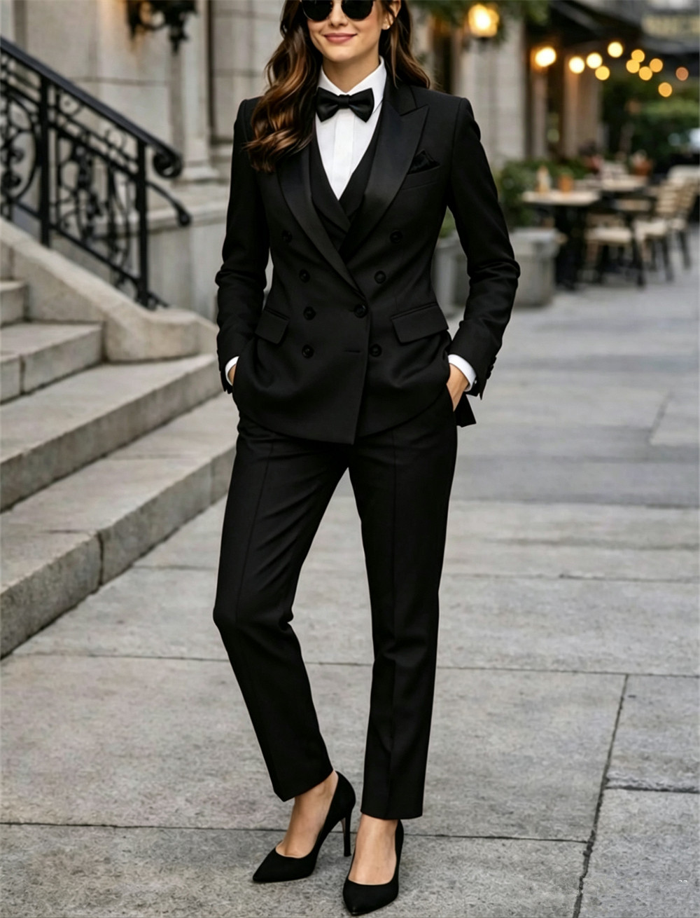 Conjuntos Femininos de Terno d - Women Formal Wear Tailor avaliação e preço