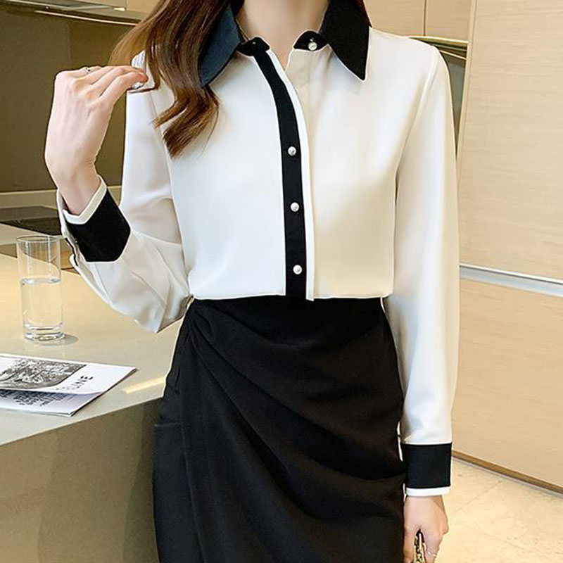 Camisa de chiffon branca para  - Women'S Formal Wear Suit avaliação e preço