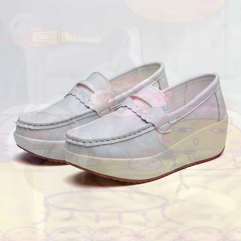 Plataforma inverno rosa tênis  - Formal Women Daily Wear Slippers avaliação e preço