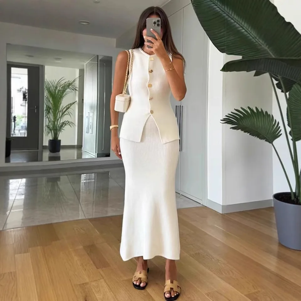 Conjunto de 2 Peças: Top Bodyc - Women'S Formal Day Wear avaliação e preço