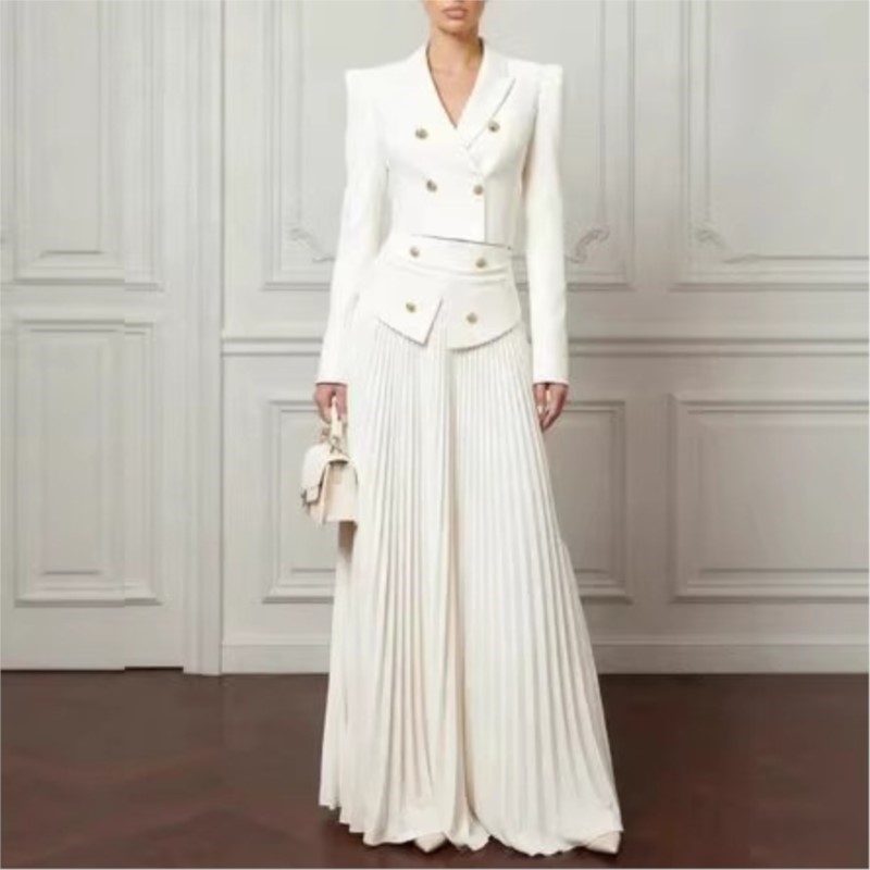 Conjunto Elegante de 2 Peças:  - Women'S Formal Wear Suit avaliação e preço