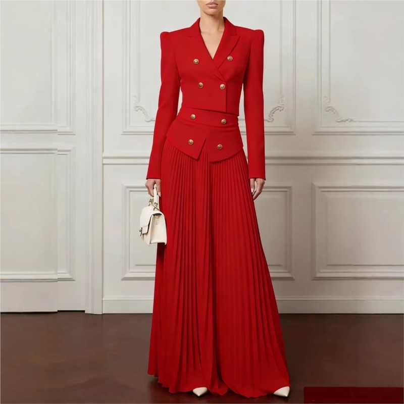 Conjunto Elegante de 2 Peças:  - Women'S Formal Wear Suit avaliação e preço