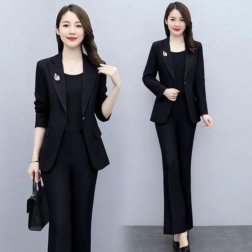 Conjunto de 2 Peças: Casaco Fo - Women'S Formal Wear Suit avaliação e preço