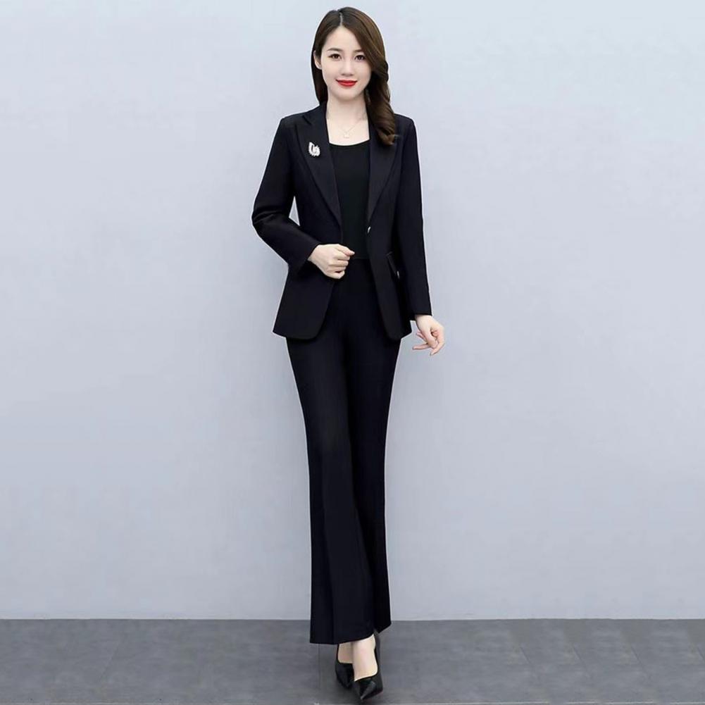 Conjunto de 2 Peças: Casaco Fo - Women'S Formal Wear Suit avaliação e preço