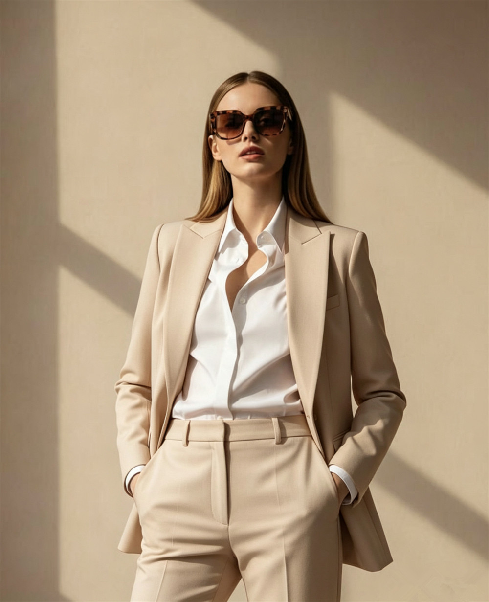 Conjunto feminino laranja de 2 - Women Formal Wear Tailor avaliação e preço