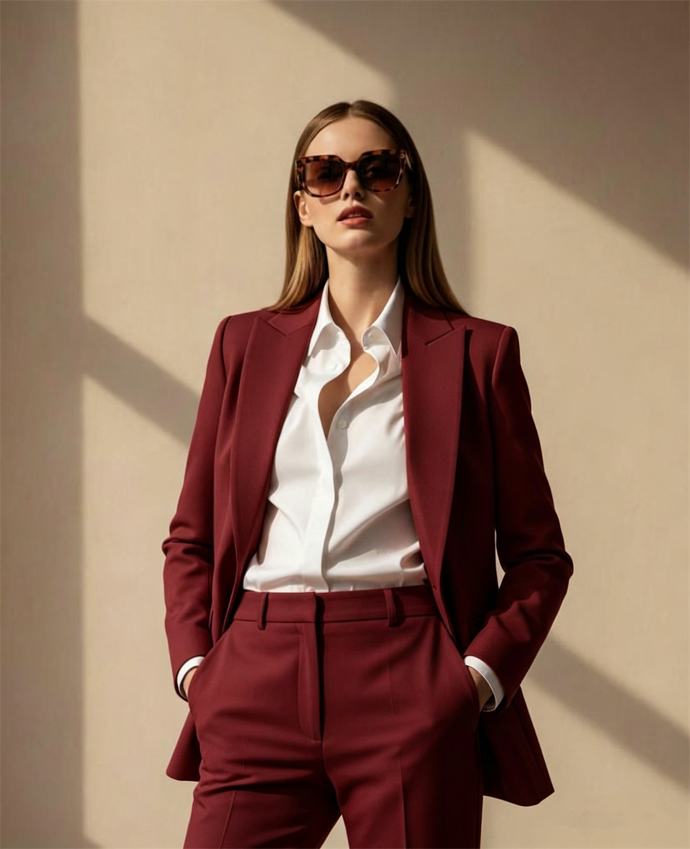 Conjunto feminino laranja de 2 - Women Formal Wear Tailor avaliação e preço